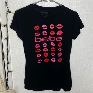 Bebe Lipstick Tee